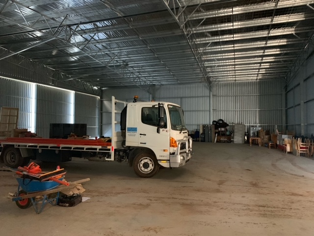 West Wyalong Hangar Inside